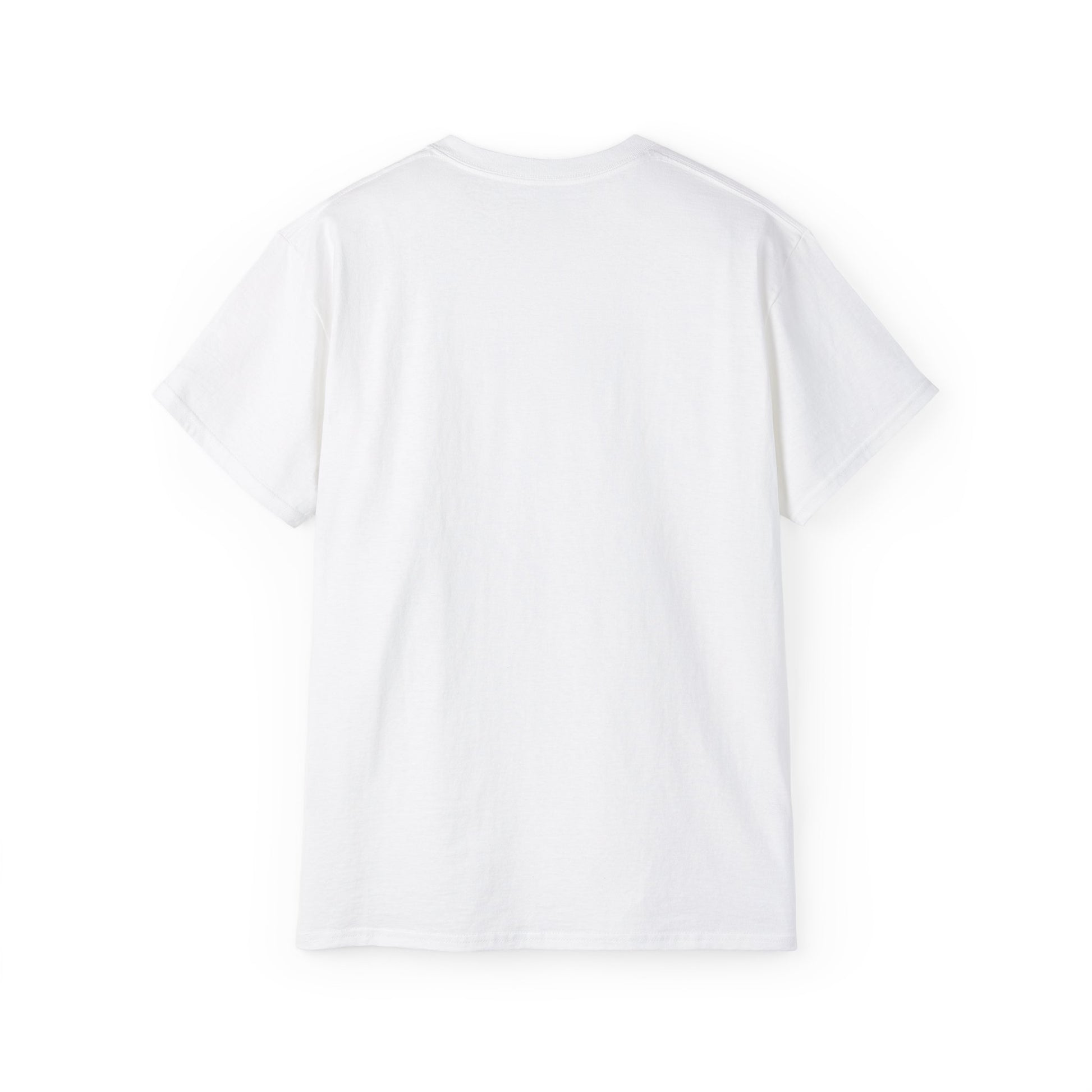 Back of Irritable Owl Syndrome T-shirt – plain soft cotton